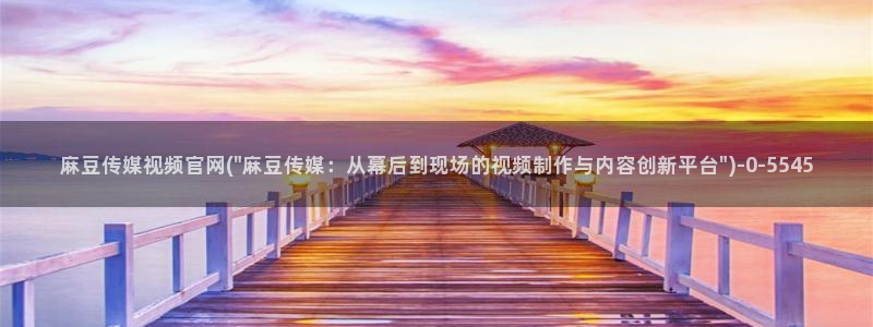 麻豆传媒视频官网